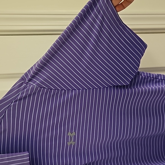 Under Armour Purple Polo Shirt!!! - Picture 7 of 11